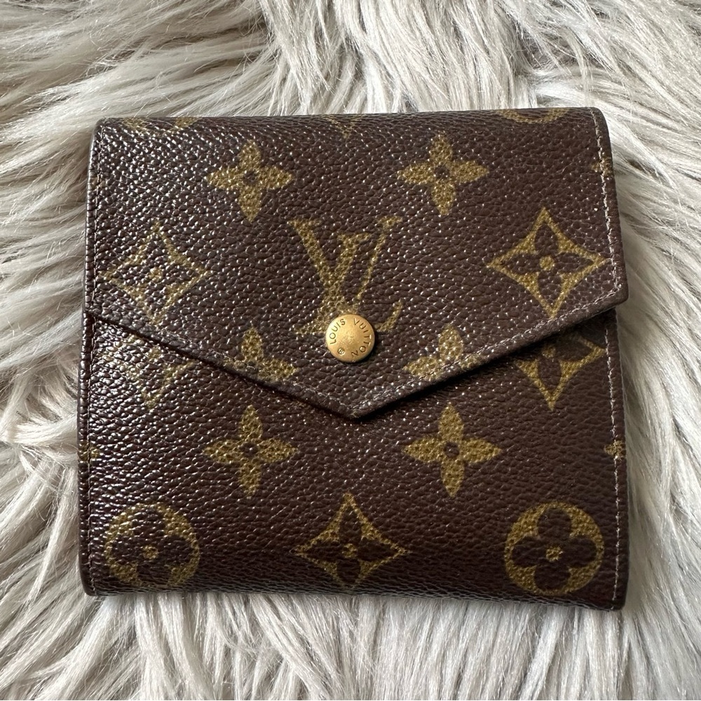 LOUIS VUITTON Monogram Porte Monnaie Billet Wallet